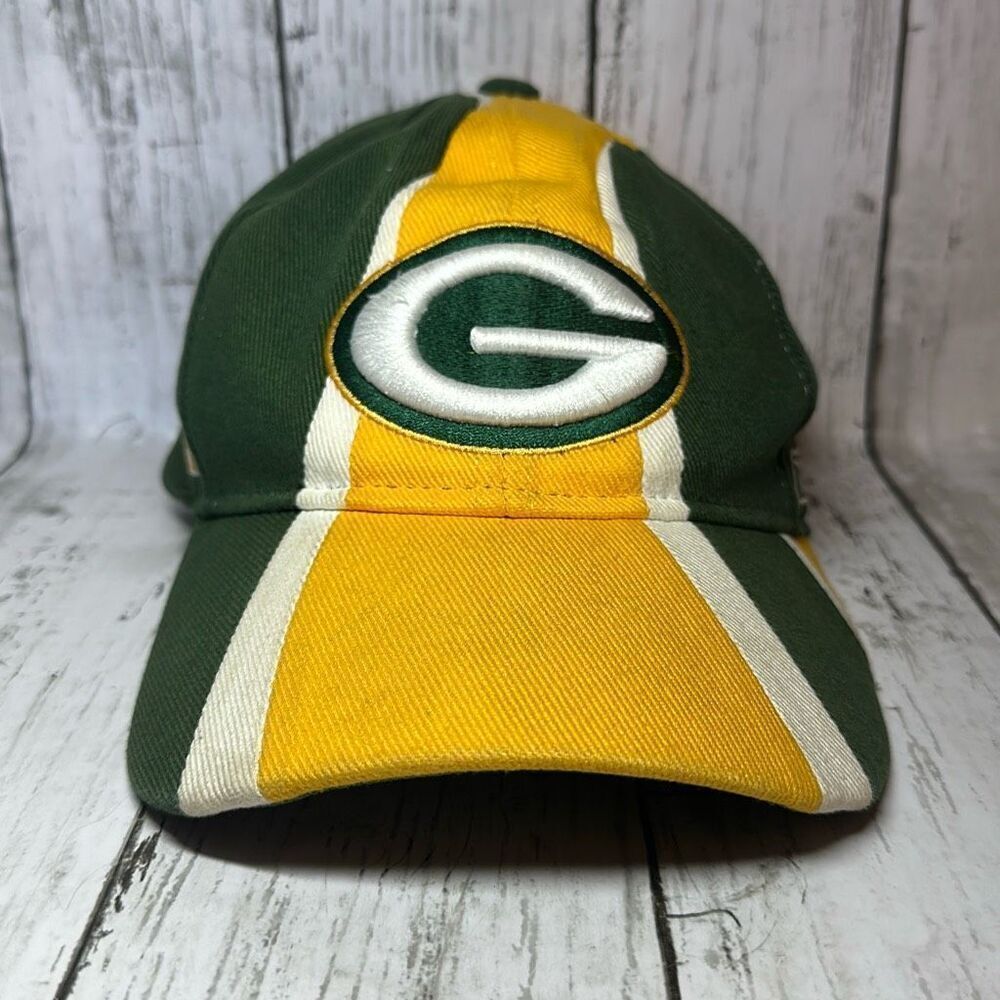 Vintage Reebok Green Bay Packers NFL Baseball Cap Mens‎ One size Adjustable